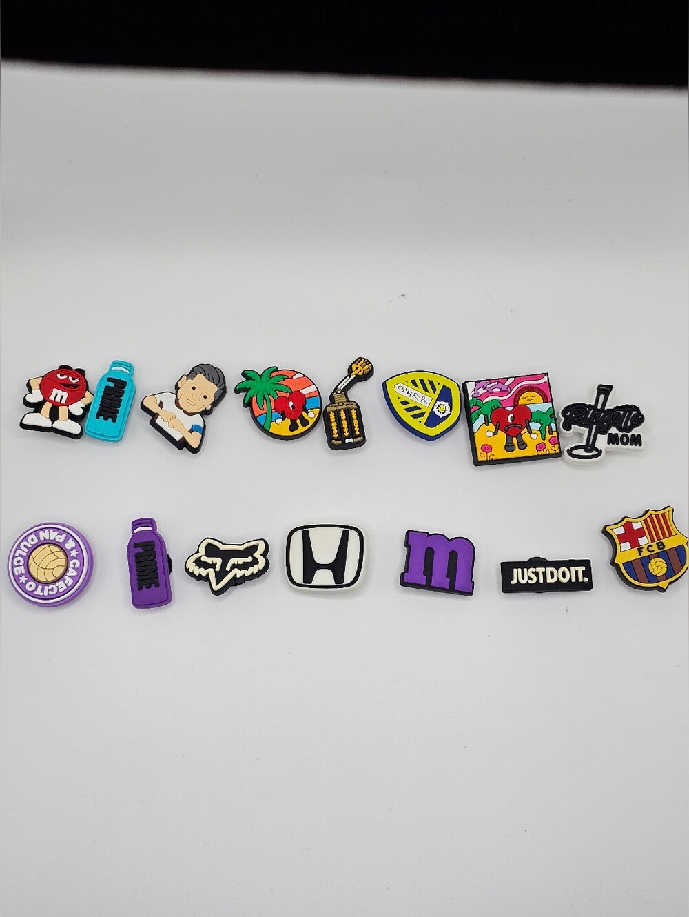 ​15pc Music, Brands & Sports Jibbitz Shoe Charms Set for Clogs / Crocs